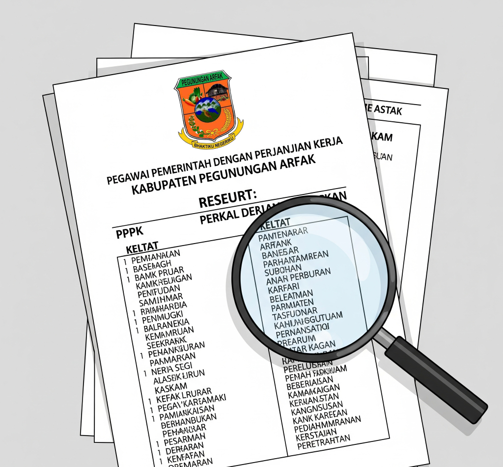 Ilustrasi Perkembangan Pengumuman Hasil Seleksi PPPK Tahap 2 Kabupaten Pegaf | Dok. Pegaf.com