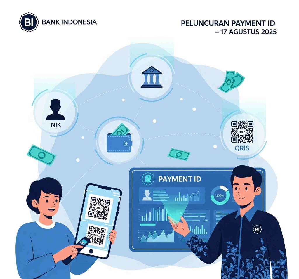 Ilustrasi: BI Luncurkan Payment ID Berbasis NIK | Dok. Pegaf.com / Gavier