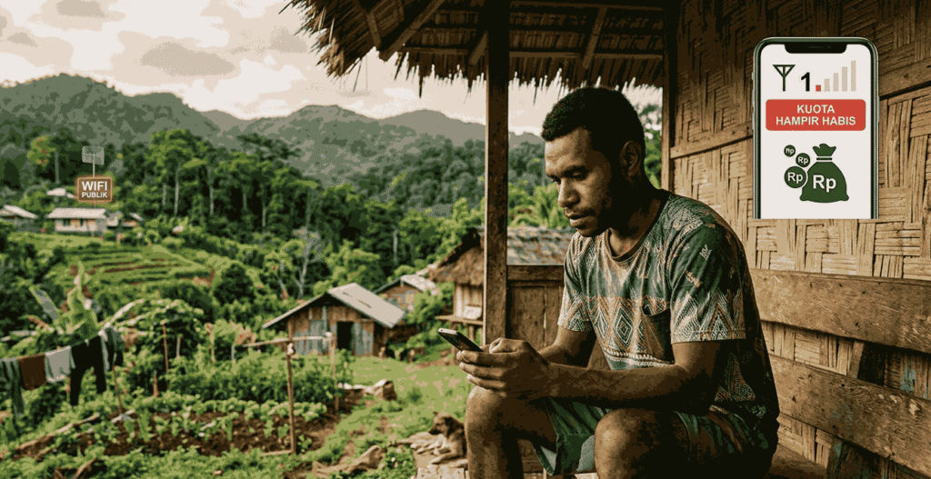 Ilustrasi Hemat Kuota Internet Pegaf dengan Tips Efisien | Dok. Pegaf.com / Gavier