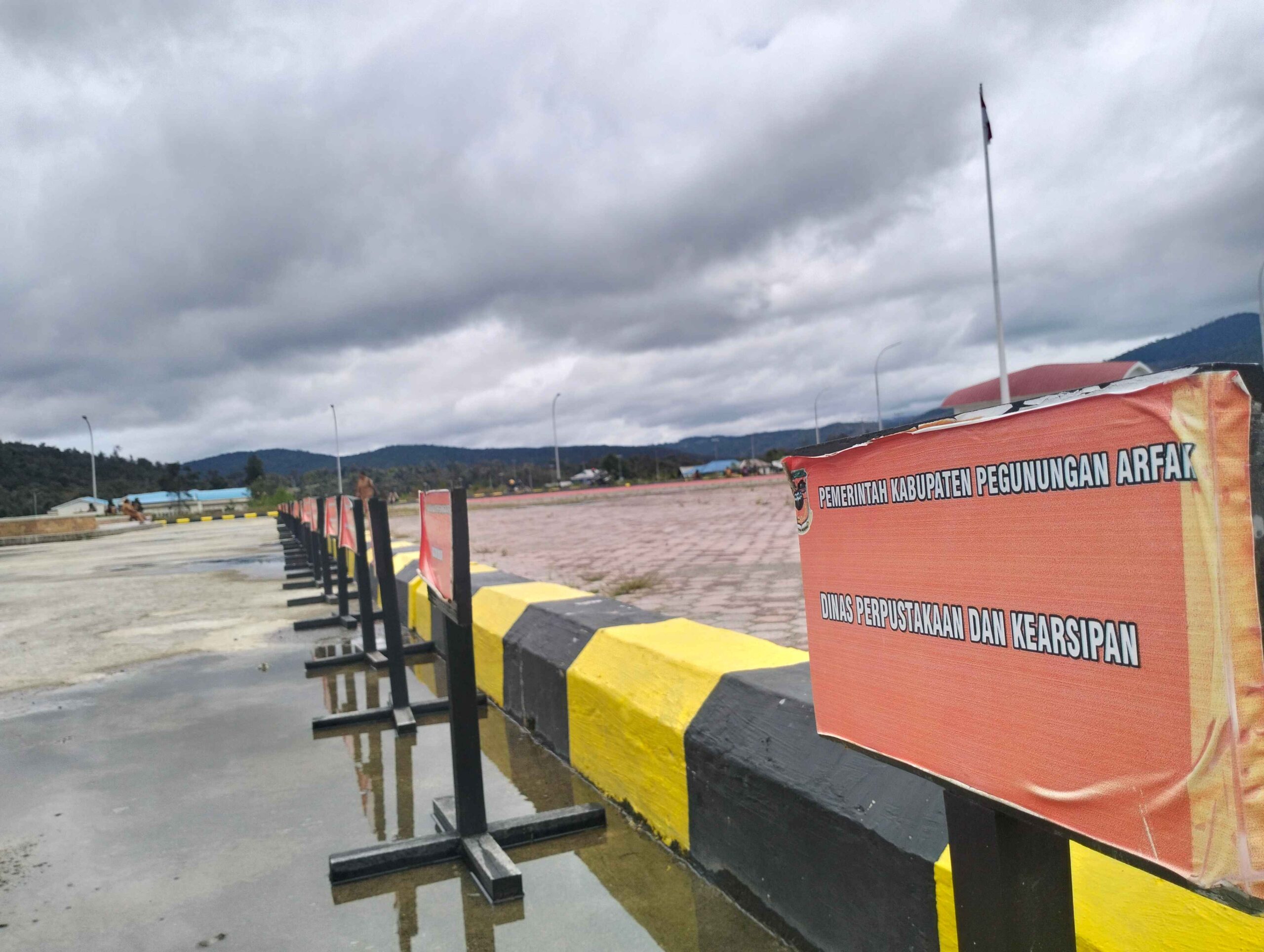 Suasana apel ASN Kab Pegaf, Senin (13/4) | Dok. Pegaf.com / Gavier